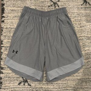 Grey men’s under Armour shorts